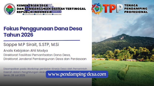 fokus-penggunaan-dana-desa-tahun-2026