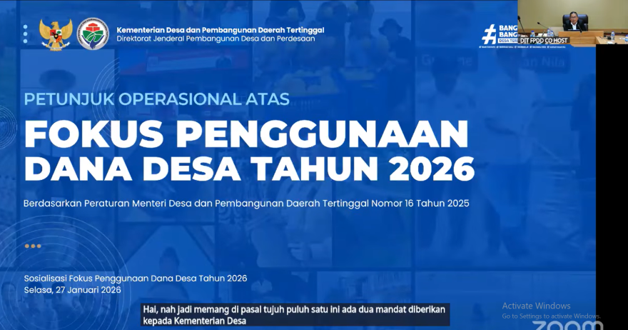 sosialisasi-permendesa-nomor-16-tahun-2025-petunjuk-operasional-fokus-penggunaan-dana-desa-2026-via-zoom